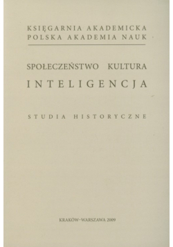 Społeczeństwo kultura inteligencja