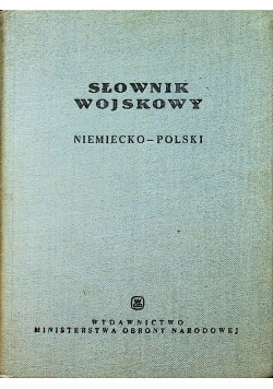 Słownik wojskowy niemiecko-polski