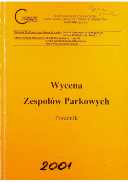 Wycena Zespołów Parkowych