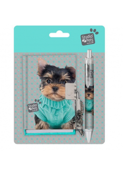 Zestaw notes i długopis Studio Pets PTH-3643 PASO