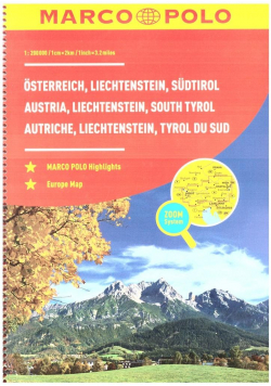 Atlas Austria 1:200 000 spirala w.2019 MARCO POLO