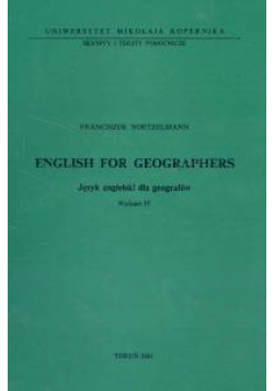 English for geographers