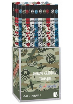Ołówek trójkątny HB Camo (72szt)