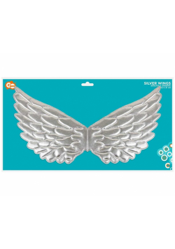 Skrzydła srebrne 45,3x21cm