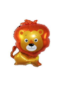 Balon foliowy Lew z grzywą 66x48cm