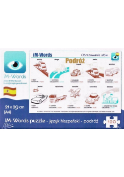 iM-Words Puzzle 120 Hiszpański - Podróż