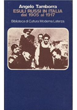 Esuli russi in Italia dal 1905 al 1917