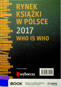 Rynek książki w Polsce 2017 Who is who
