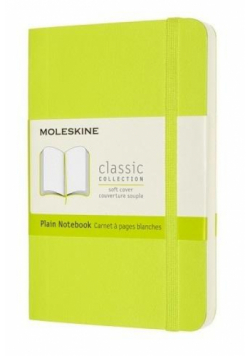 Notes Classic P 9x14 gładki 192str BR lemon green