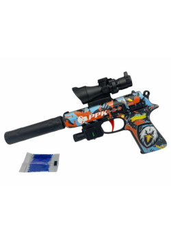 Pistolet na kulki wodne z laserem 6-7mm K238