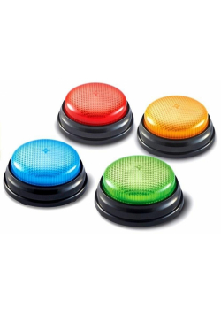 Zestaw buzzers 4 światełka 4 kolory