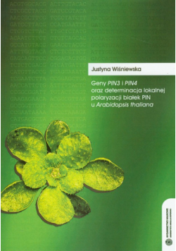 Geny Pin3 i Pin4 oraz determinacja lokalnej polaryzacji białek PIN u Arabidopsis thaliana