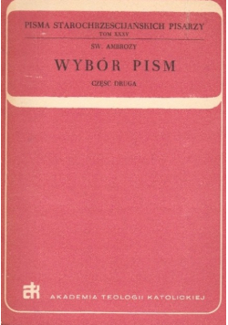 Wybór pism Część II