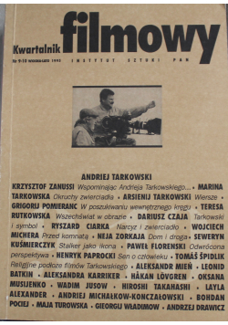 Kwartalnik Filmowy nr 9 - 10