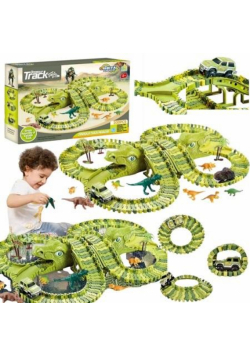 Tor wyścigowy XXL Dinozaury 200el