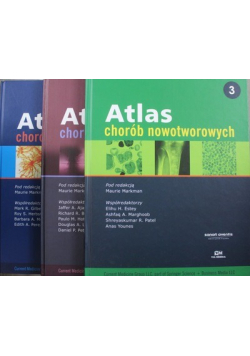 Atlas chorób nowotworowych 3 tomy
