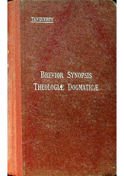 Brevior Synopsis Theologiae Dogmaticae 1931 r