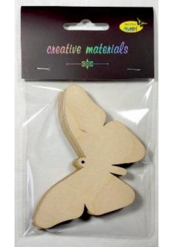 Elementy ze sklejki 3mm do ozdabiania motyl 3szt