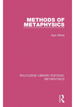 Methods of Metaphysics