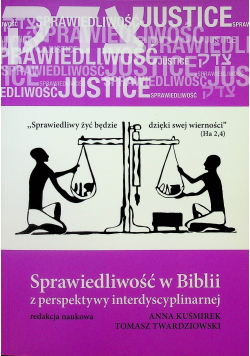 Sprawiedliwość w Biblii z perspektywy interdyscyplinarnej