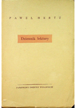 Dziennik lektury