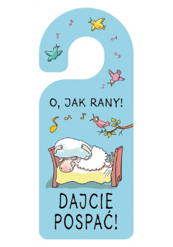 Zawieszka na klamkę Dajcie pospać