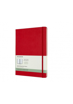 Kalendarz 2020 tygodniowy 12MXL tw. Scarlet red