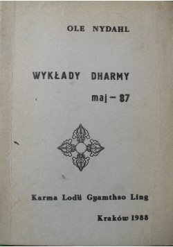 Wykłady dharmy maj 87