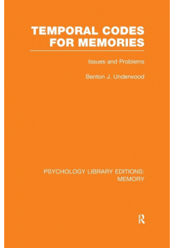 Temporal Codes for Memories (PLE