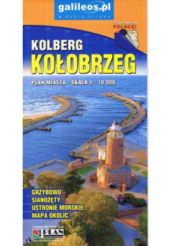 Plan miasta - Kołobrzeg i Ustronie Morskie 1:10000