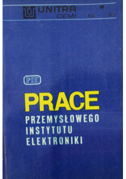 Prace przemysłowego instytutu elektroniki nr 2