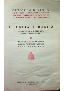 Liturgia Horarum II