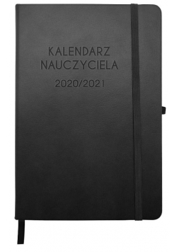 Kalendarz 2020/2021 A5 Nauczyciela czarny DNS