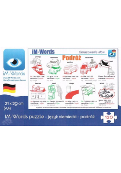 iM-Words Puzzle120 Niemiecki - Podróż