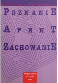 Poznanie afekt zachowanie