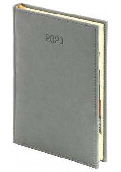 Kalendarz 2020 A4 Dzienny Vivella Szary