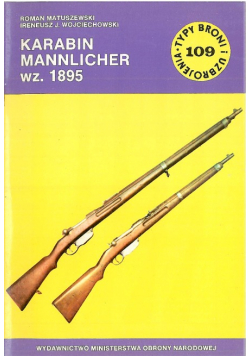 Typ broni i uzbrojenia Nr 109 Karabin Mannlicher wz 1895