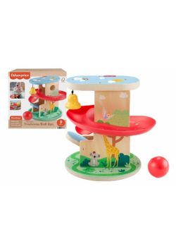 Fisher Price Domek z kuleczką drewniany
