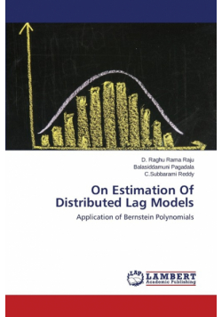 On Estimation Of Distributed Lag Models