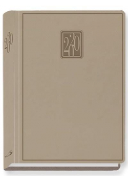 Terminarz 2020 B7 Print szary