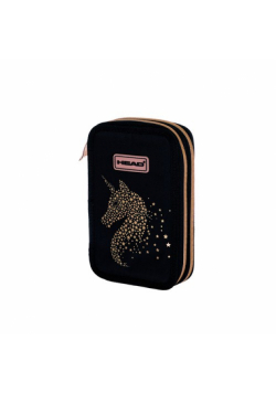 Piórnik podwójny bez wyposażenia Head Golden Effect Classy Gold AC2