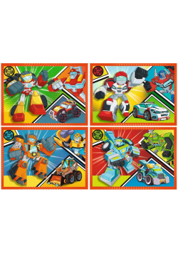 Puzzle 4w1 Czas na transformację TREFL