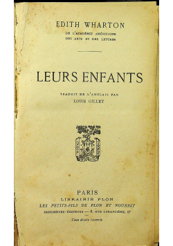 Leurs enfants 1931 r