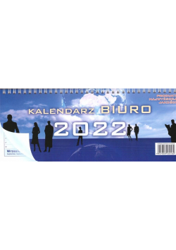 Kalendarz 2022 Biurkowy poziomy dwustronny