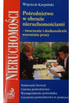 Pośrednictwo w obrocie nieruchomościami