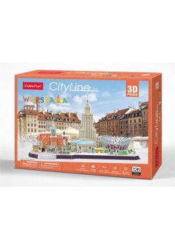 Puzzle 3D Cityline Warszawa