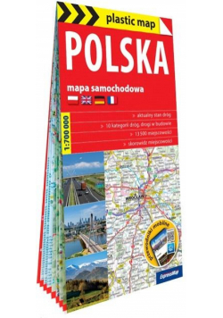 Polska - mapa samochodowa 1:700 000 w.2025