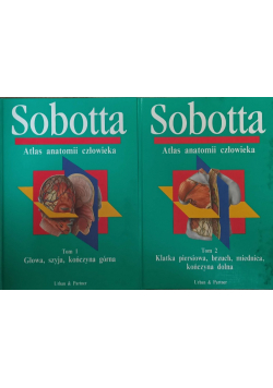 Sobotta Atlas anatomii człowieka Tom I i II