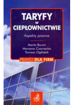 Taryfy w ciepłownictwie