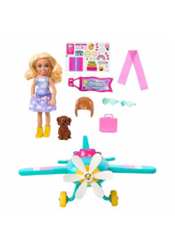 Barbie Chelsea Możesz być Samolot Zestaw z lalką